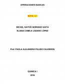 Operaciones Básicas Química Lab