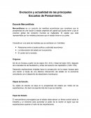 Evolución y actualidad de las principales Escuelas de Pensamiento