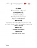 Propuesta de instalación de aire acondicionado