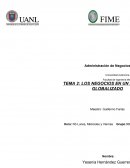 LA DINAMICA DE LOS NEGOCIOS INTERNACIONALES