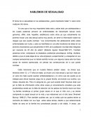 HABLEMOS DE SEXUALIDAD