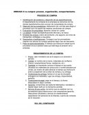 LA COMPRA: PROCESO, ORGANIZACIÓN Y COMPORTAMIENTO
