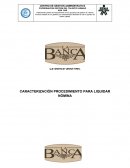 La Banca Gourmet. CARACTERIZACIÓN PROCEDIMIENTO PARA LIQUIDAR NÓMINA