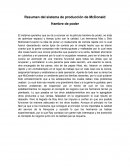 Resumen del sistema de producción de McDonald