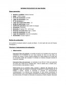 Informe psicológico de una prueba Motivo de evaluación