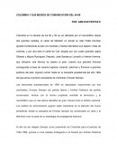Colombia y los medios de comunicación en el proceso 8000