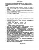 ¿Qué es calidad? ¿Para que sirve?