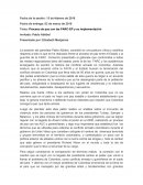 Proceso de paz con las FARC-EP y su implementación