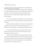 Importancia de la lectura