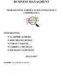ENSAYO TRABAJO FINAL FORMULACION ESTRATEGICA CORPORATIVA