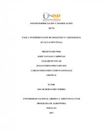 FASE 3- INTERPRETACION DE IMÁGENES Y CARTOGRAFIA (EVALUACION FINAL). Página 1