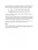 Capacidad Instalada La información suministrada es confidencial y solo será utilizada para completar la evaluación diagnóstica.