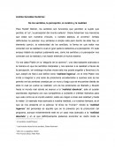 De los sentidos, la percepción, el cerebro y la realidad. Resumen