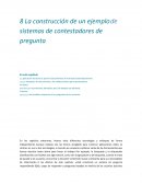 La construcción de un ejemplo de sistemas de contestadores de pregunta INTRODUCCIÓN