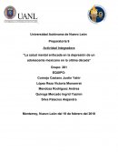 Actividad Integradora “La salud mental enfocada en la depresión de un adolescente mexicano en la última década”