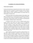 Primeras tareas reguladoras EL DESARROLLO DE LA REGULACIÓN PERSONAL