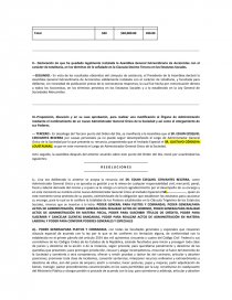 ASAMBLEA GENERAL EXTRAORDINARIA DE ACCIONISTAS. Página 2