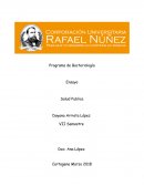 Ensayo Programa de Bacteriología