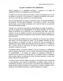 La gran mutación del capitalismo INTRODUCCIÓN
