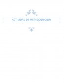COMO SE DA LA Actividad de metacognicion de información profesional y laboral