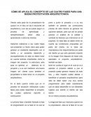 CÓMO SE APLICA EL CONCEPTO DE LAS CUATRO FASES PARA UNA BUENA PROYECTACION ARQUITECTONICA