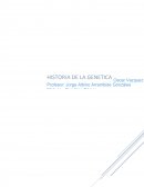 Historia genetica INDICE