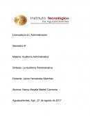 ¿Qué es la Auditoría Administrativa?