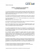 DESTINO Y TRANSPORTE DE CONTAMINANTES
