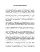 Mario Vargas José Mario Pedro Vargas Llosa