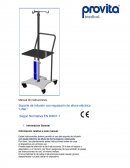 Soporte de infusión con regulación de altura eléctrica. “Lifter “