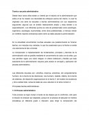 Teoría o escuela administrativa