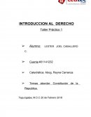 TALLER PRACTICO DERECHO