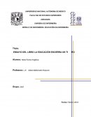 ENSAYO DEL LIBRO LA EDUCACIÓN ENCIERRA UN TESORO