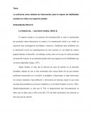 La oxitocina como método de intervención para la mejora de habilidades sociales en niños con espectro autista