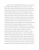 UNIDAD I, TEMA I: LA MONOTONÍA COTIDIANA