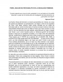 FEDRA - ANALISIS PSICOANALITICO