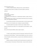 Guía para desarrollar el examen ¿Qué es la vida?