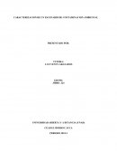CARACTERIZACION DE UN ESCENARIO DE CONTAMINACION AMBIENTAL
