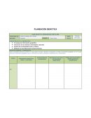 PCOMPETENCIA DE LA ASIGNATURA: laneacion didactica