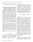 Plantilla articulo Tensión de metales pesados y algunos mecanismos de respuesta de defensa vegetal