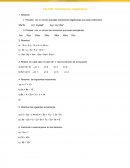 Lista de ejercicios Rodear con un círculo aquellas expresiones algebraicas que sean polinomios.