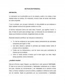 MOTIVACIÓN PERSONAL. DEFINICIÓN