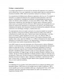 Ecología y comportamiento