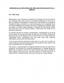 Como se da el Analisis de Don quijote d ela Manchs