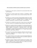 Diez Conceptos de distintos autores que definen que es el derecho