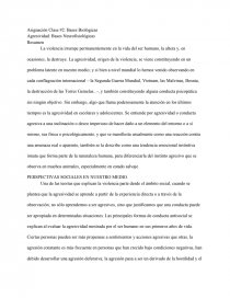 PERSPECTIVAS SOCIALES EN NUESTRO MEDIO.. Página 1