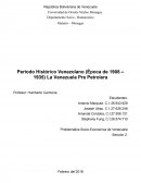 Venezuela Gomecista Departamento Socio - Humanistico