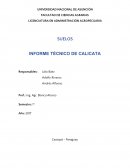 CALICATA LICENCIATURA EN ADMINISTRACIÓN AGROPECUARIA