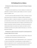 El Problema De La Cultura