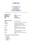 Curriulum FORMACIÒN ACADEMICA